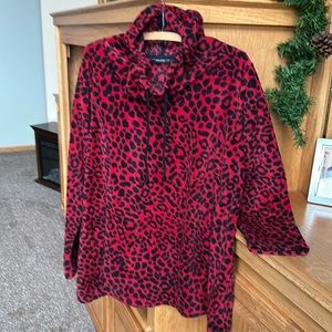 Susan Graver Weekend soft fleece top❤️